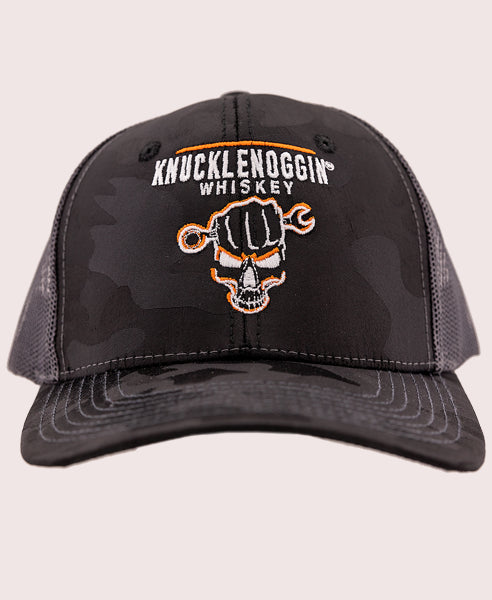 Trucker Hat Black Camo